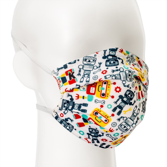Imagen 0 de Mascarilla Imaskki 6-12 Años Robots