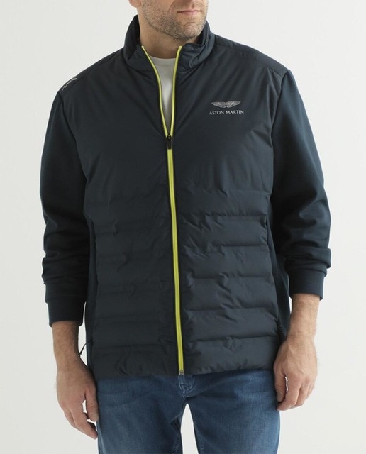 Imagen 0 de Chaqueta de hombre azul marino Aston Martin tallas grandes