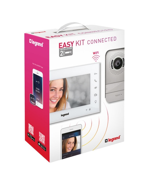 Video portero wifi  7'' Blanco-3