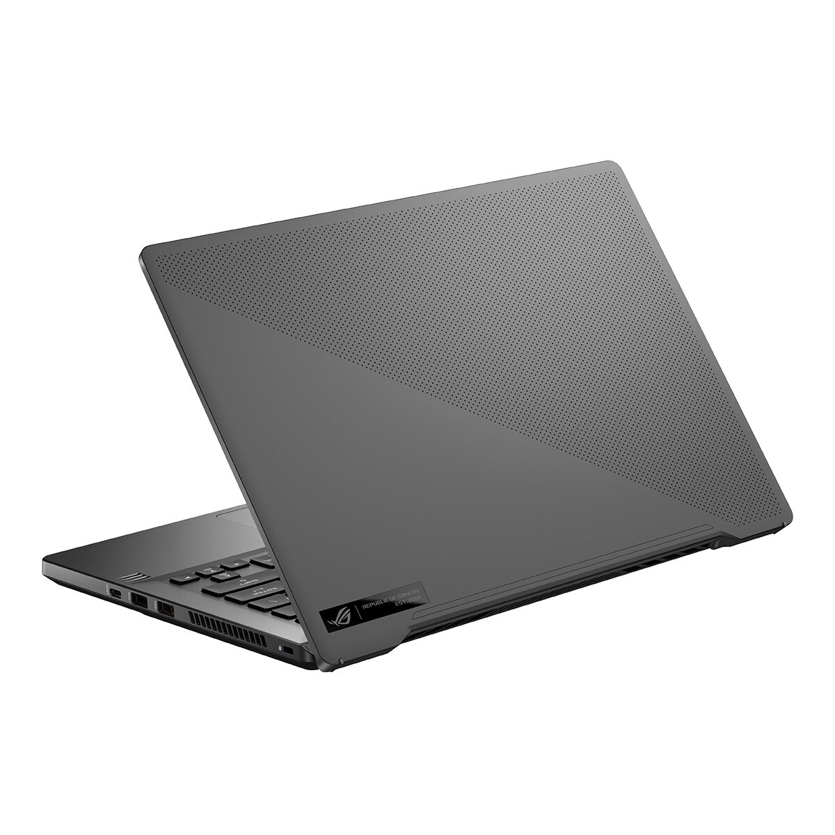 Portátil Gaming ASUS ROG Zephyrus G14 GA401QC-K2175, Ryzen 7, 16GB, 1TB SSD, GeForce RTX 3050 4GB, 14", Sin SO Gris-6