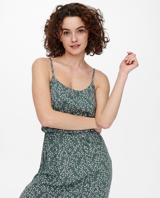 Vestido largo de tirantes · Only · El Corte Inglés