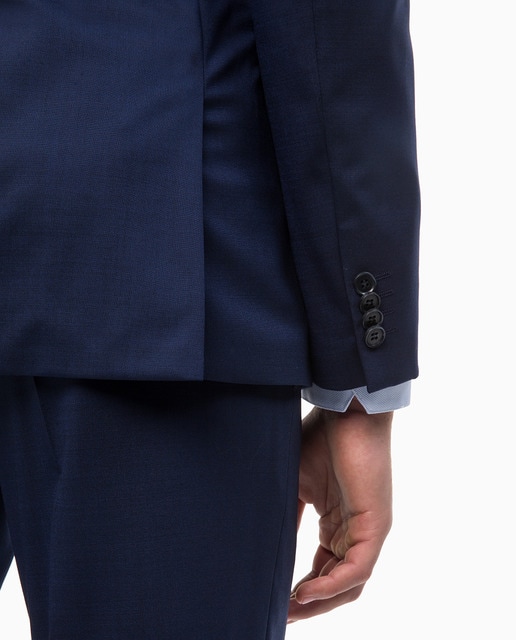 Chaqueta de traje de hombre Calvin Klein regular liso azul · Calvin Klein · El  Corte Inglés