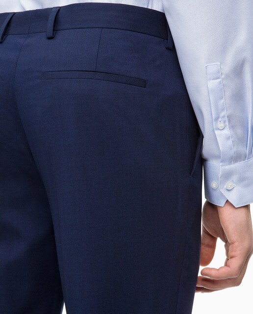 Pantalón de traje de hombre Calvin Klein regular azul · Calvin Klein · El Corte  Inglés