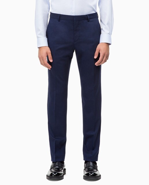 Pantalón de traje de hombre Calvin Klein regular azul · Calvin Klein · El Corte  Inglés