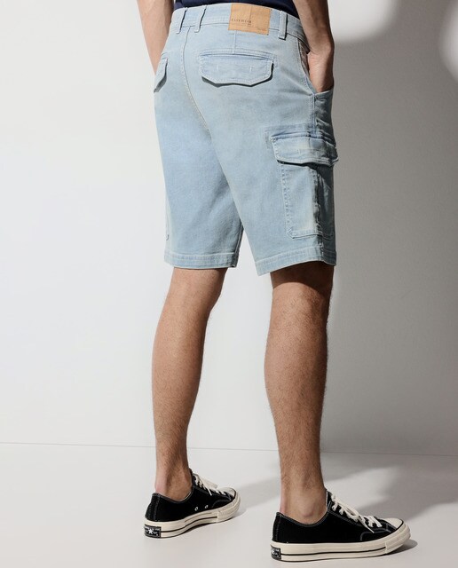 Bermuda cargo vaquera de hombre azul · Easy Wear · El Corte Inglés