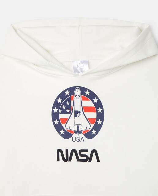 Sudadera cerrada con capucha NASA · Kids El Corte Inglés · El Corte Inglés