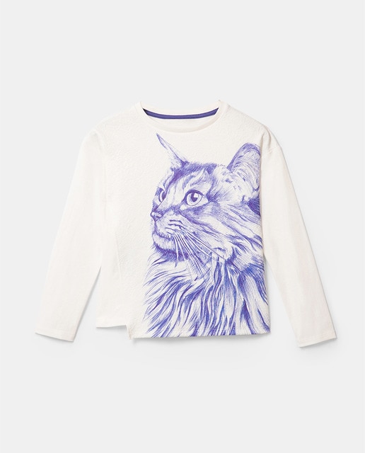 Imagen 0 de Camiseta gato