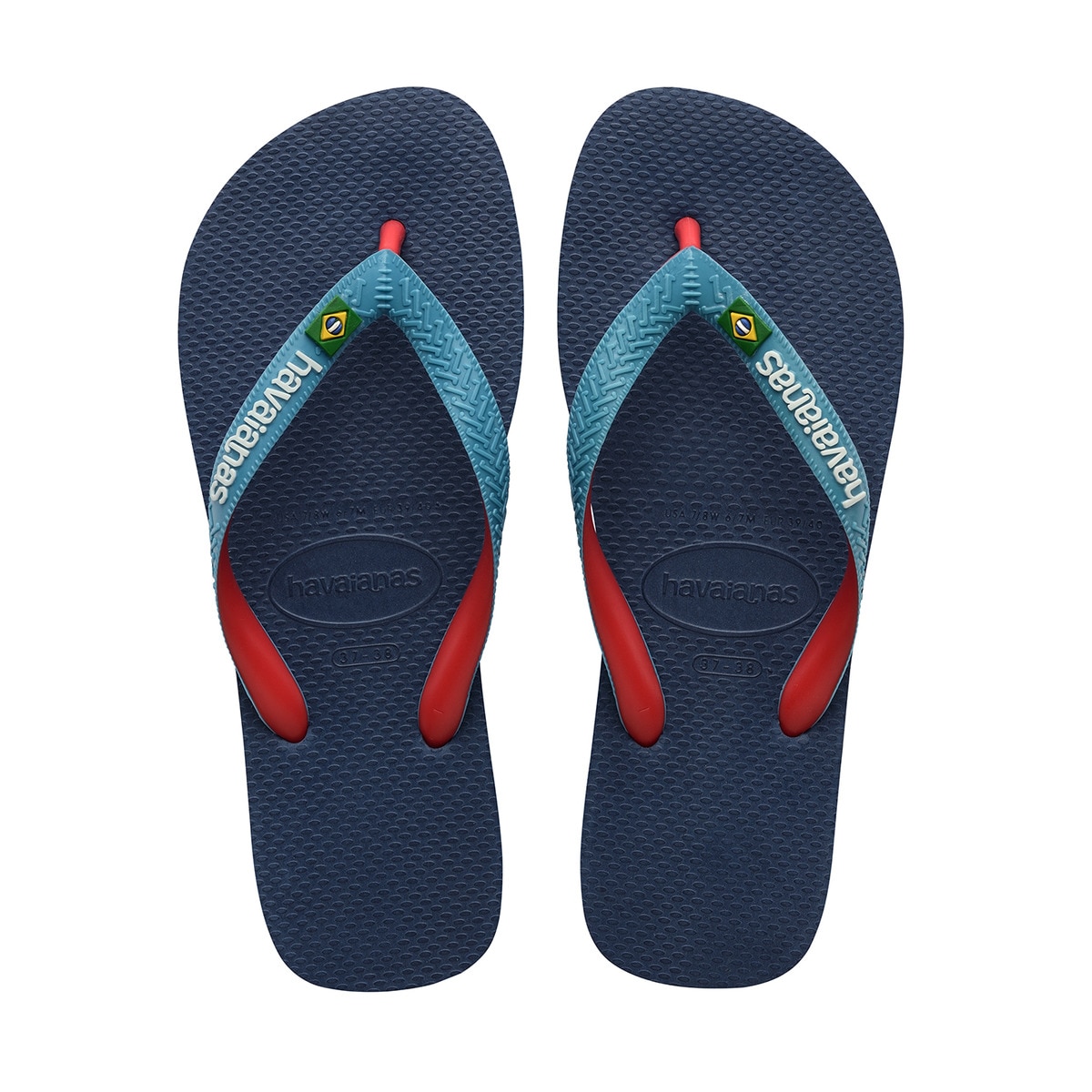Imagem 0 de Chinelos unissexo Brasil Mix