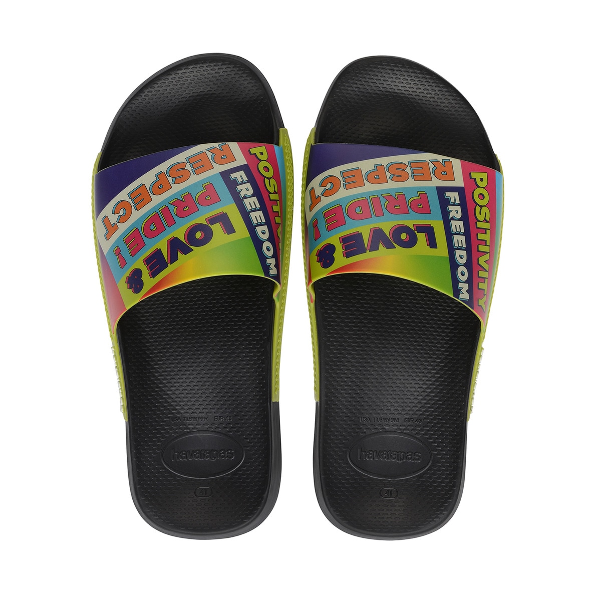 Imagem 0 de Chinelos Unissexo Slide Pride