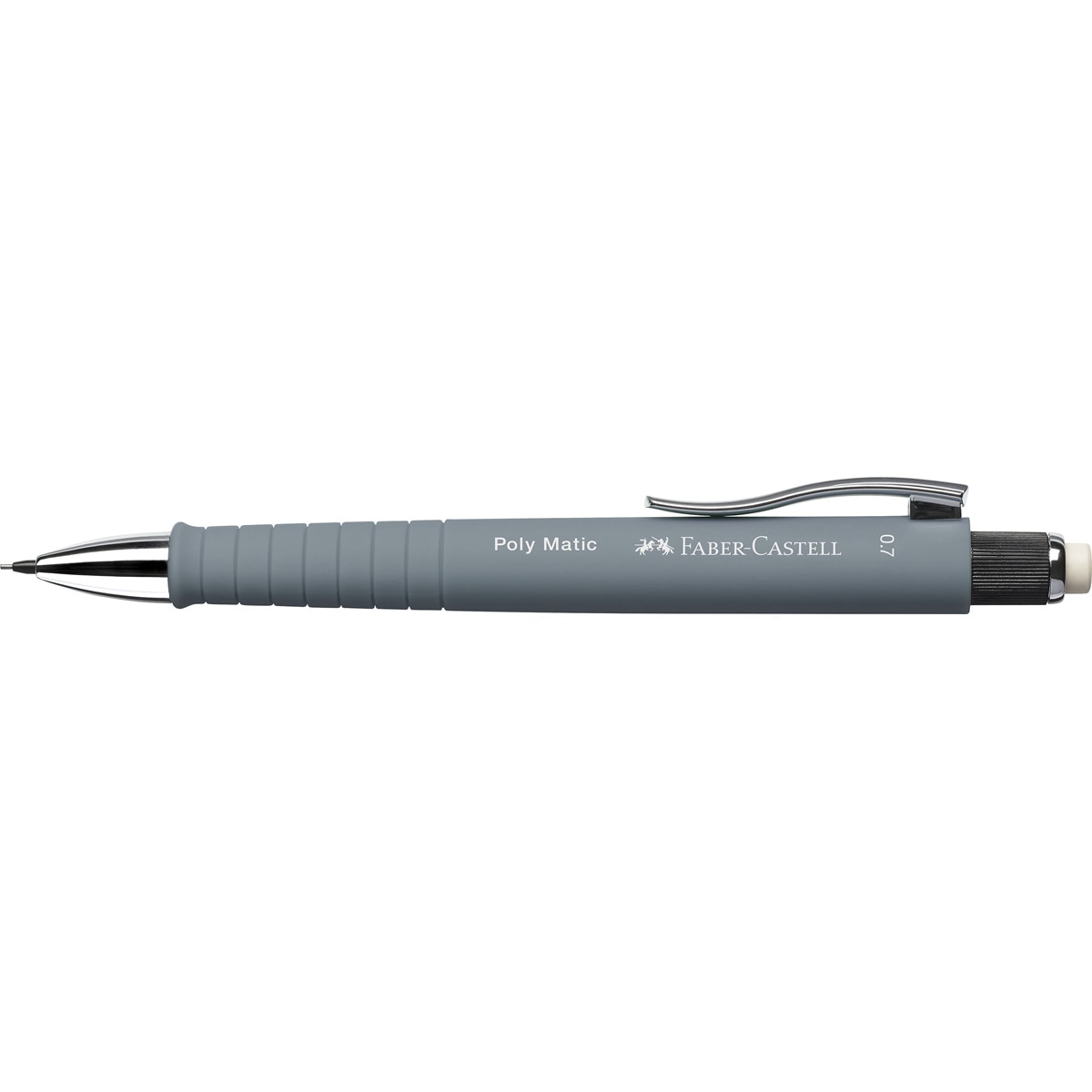 Faber-Castell Poly Matic 0.7mm Mechanical Pencil - Mint Green Ergonomic Design