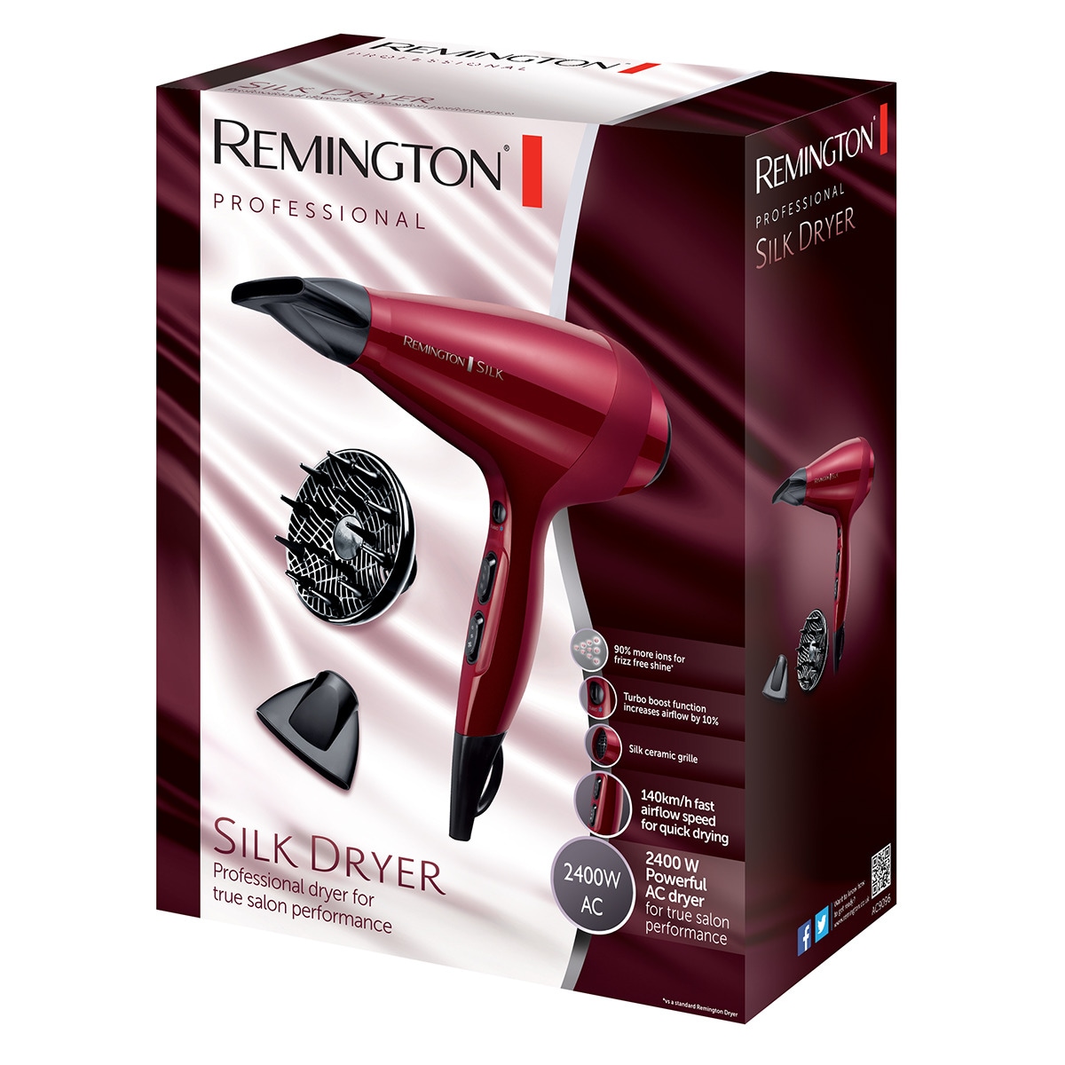 Secador Remington AC9096 con motor AC · El Corte Inglés