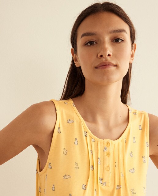 Camiseta de mujer sin mangas estampada · Énfasis · El Corte Inglés