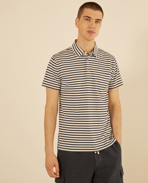 Polo de homkbre azul marino de manga corta · Studio Classics · El Corte  Inglés