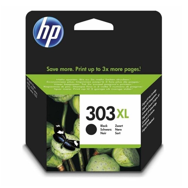 Imagen 0 de Cartucho de tinta original HP 303 XL negro (T6N04AE)