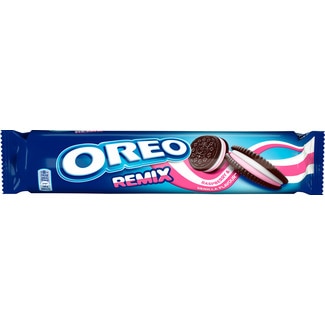 Bolachas com Recheio Framboesa e Baunilha Remix embalagem 157 g - Oreo
