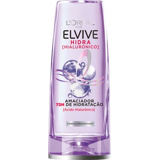 Elvive Amaciador 72H de Hidratação Hidra Hialurónico embalagem 300 ml - L´oréal