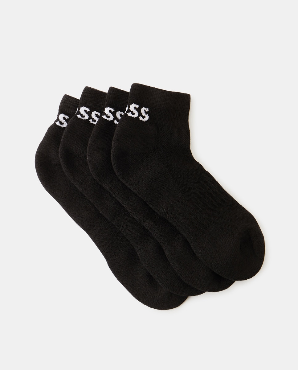 Pack de dois pares de meias Preto-1