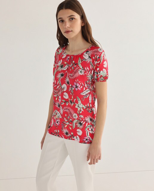 Blusa de mujer estampada manga corta · Zermatt · El Corte Inglés
