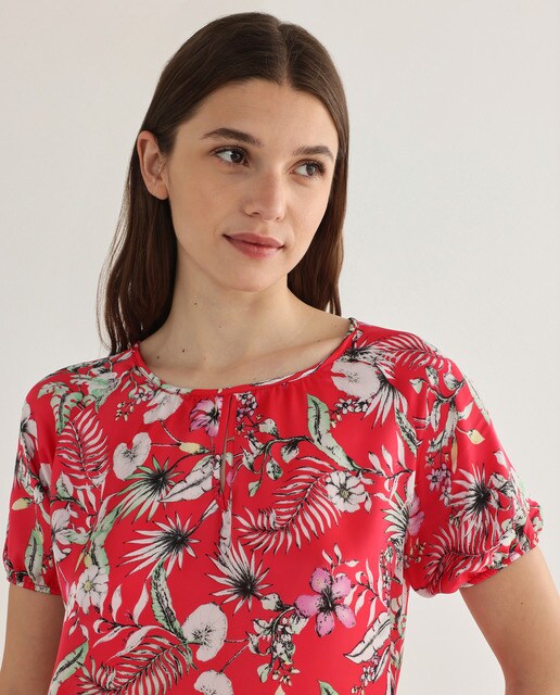 Blusa de mujer estampada manga corta · Zermatt · El Corte Inglés