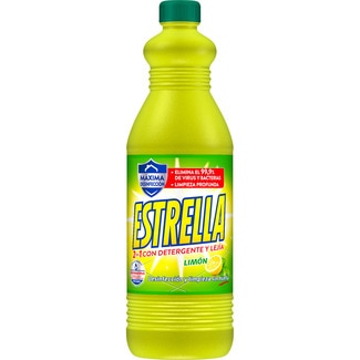 lejía con detergente aroma limón botella 1,43 l - Estrella