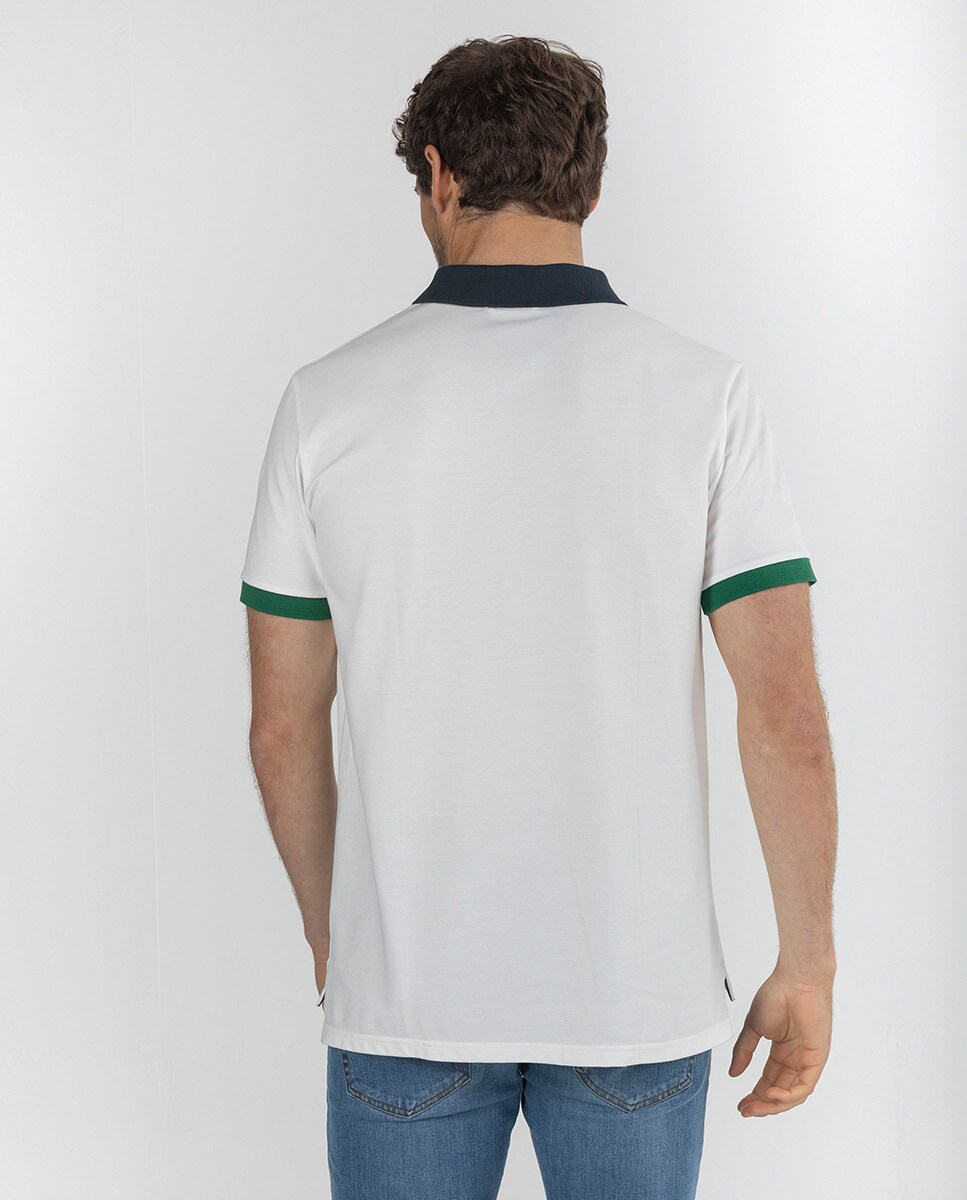 Polo de hombre blanco de manga corta · El Pulpo · El Corte Inglés