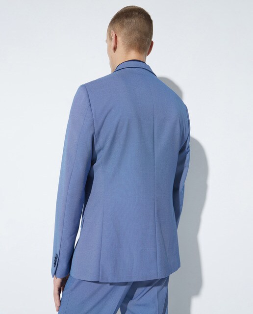 Chaqueta de traje de hombre slim azul claro · Easy Wear · El Corte Inglés