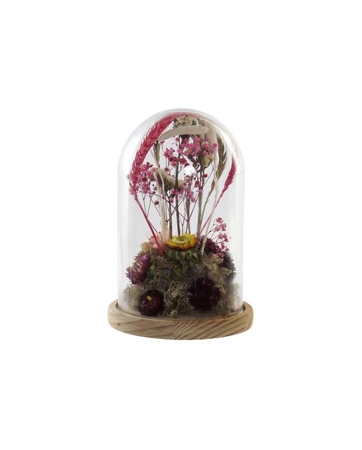 Imagen 0 de Decoración flor seca cristal  flores