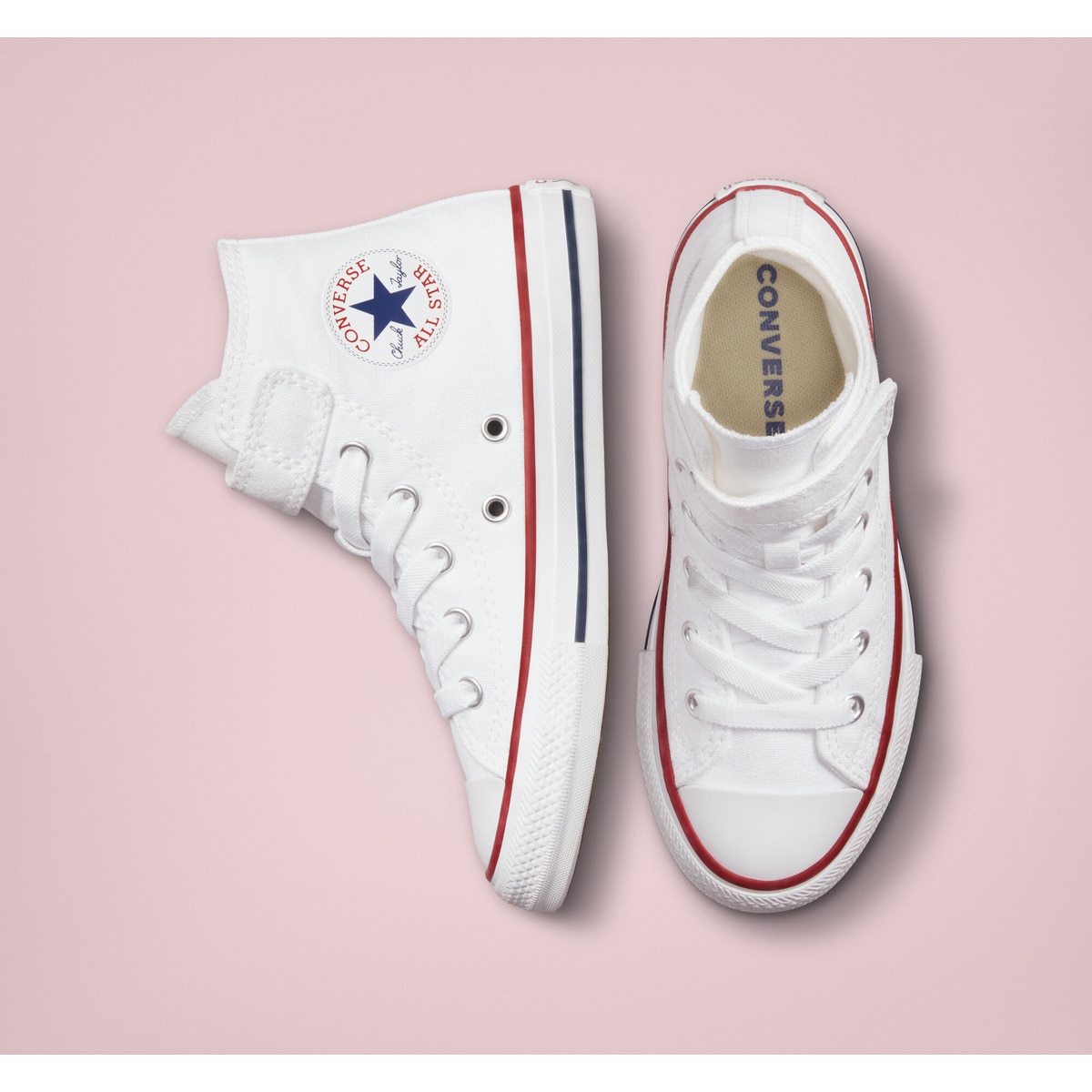 Sapatilhas Casual Chuck Taylor All Star 1V Converse para Crianças Branco-2