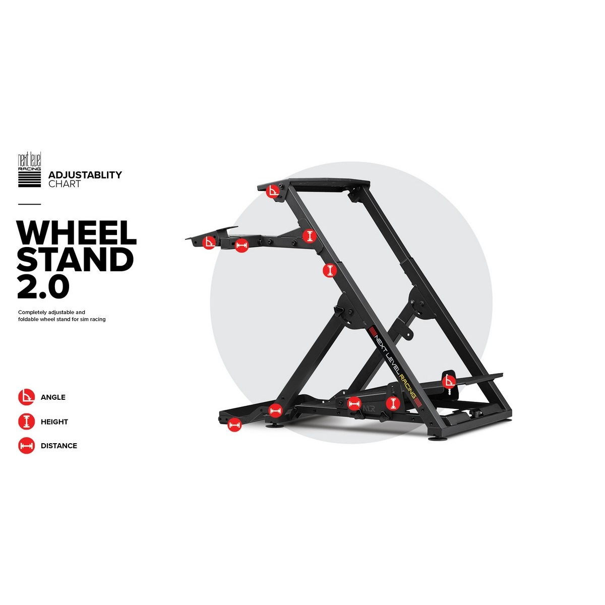 Suporte Next Level Racing Wheel Stand 2.0 11