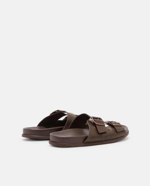 Sandalias de hombre en color marrón con hebillas · Tommy Hilfiger · El  Corte Inglés