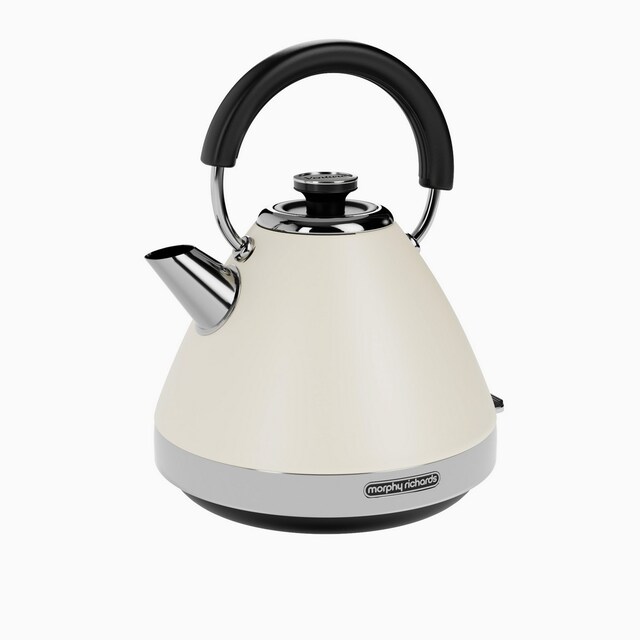 Imagem 0 de Jarro Elétrico Morphy Richards Linha Venture Pyramid 100132 de 2200 W e Capacidade de 1,5 Litros - Creme
