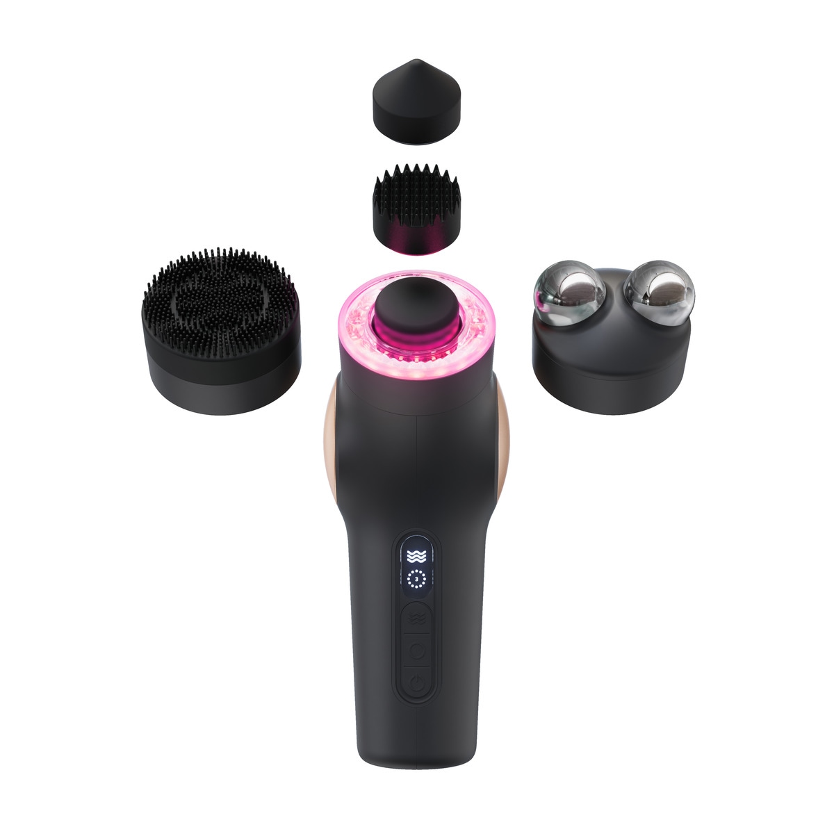 Theraface PRO Dispositivo de Tonificação Facial Preto-1
