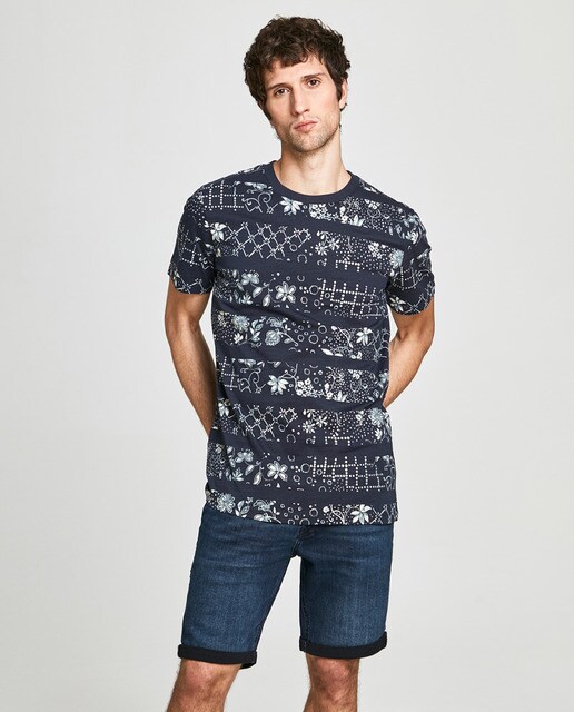 Camiseta estampada de hombre · Jack \u0026 Jones · El Corte Inglés