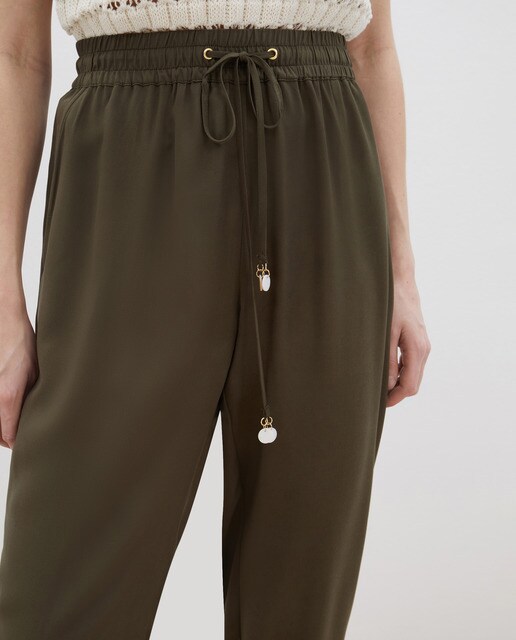 Pantalón jogger de mujer fluido · Fórmula Joven · El Corte Inglés