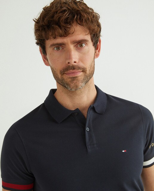 Polo de hombre slim fit de manga corta · Tommy Hilfiger · El Corte Inglés
