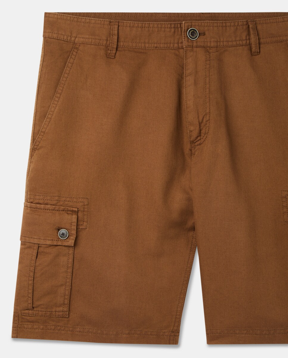 Bermudas tipo cargo con lino de hombre · Lloyd's · El Corte Inglés