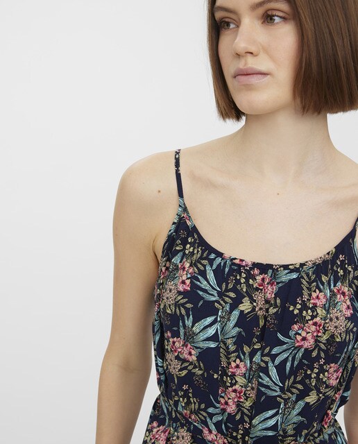 Vestido largo de tirantes · Vero Moda · El Corte Inglés