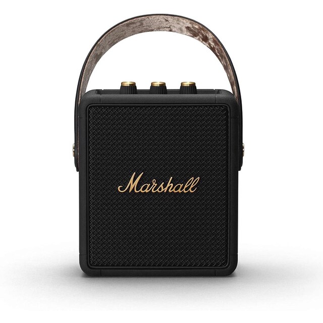 Imagem 0 de Coluna Bluetooth Marshall Stockwell II - Preto e Latão