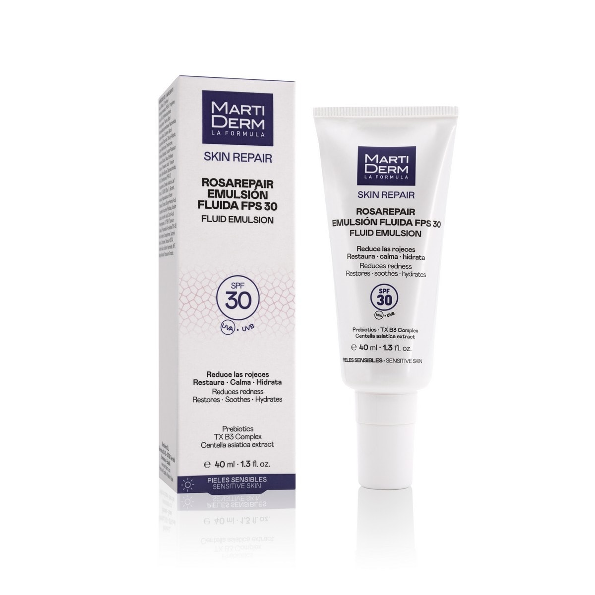 Emulsão em Fluido Rosarepair SPF 30+ - 40 ml 1