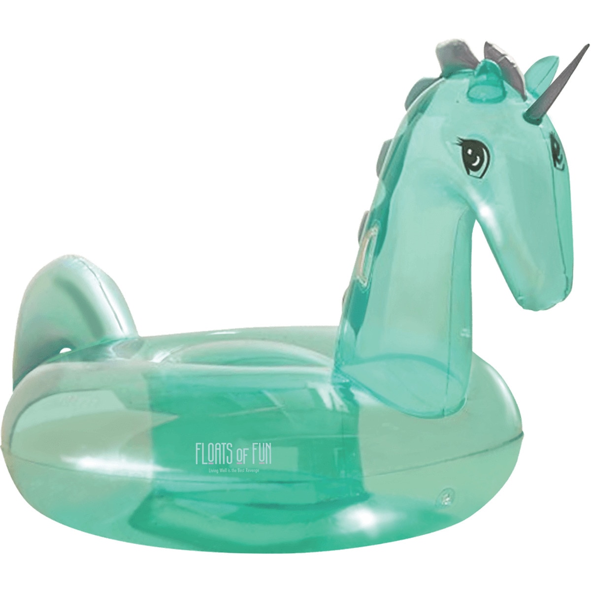 Glassy Green Glitter Unicorn FL04 3