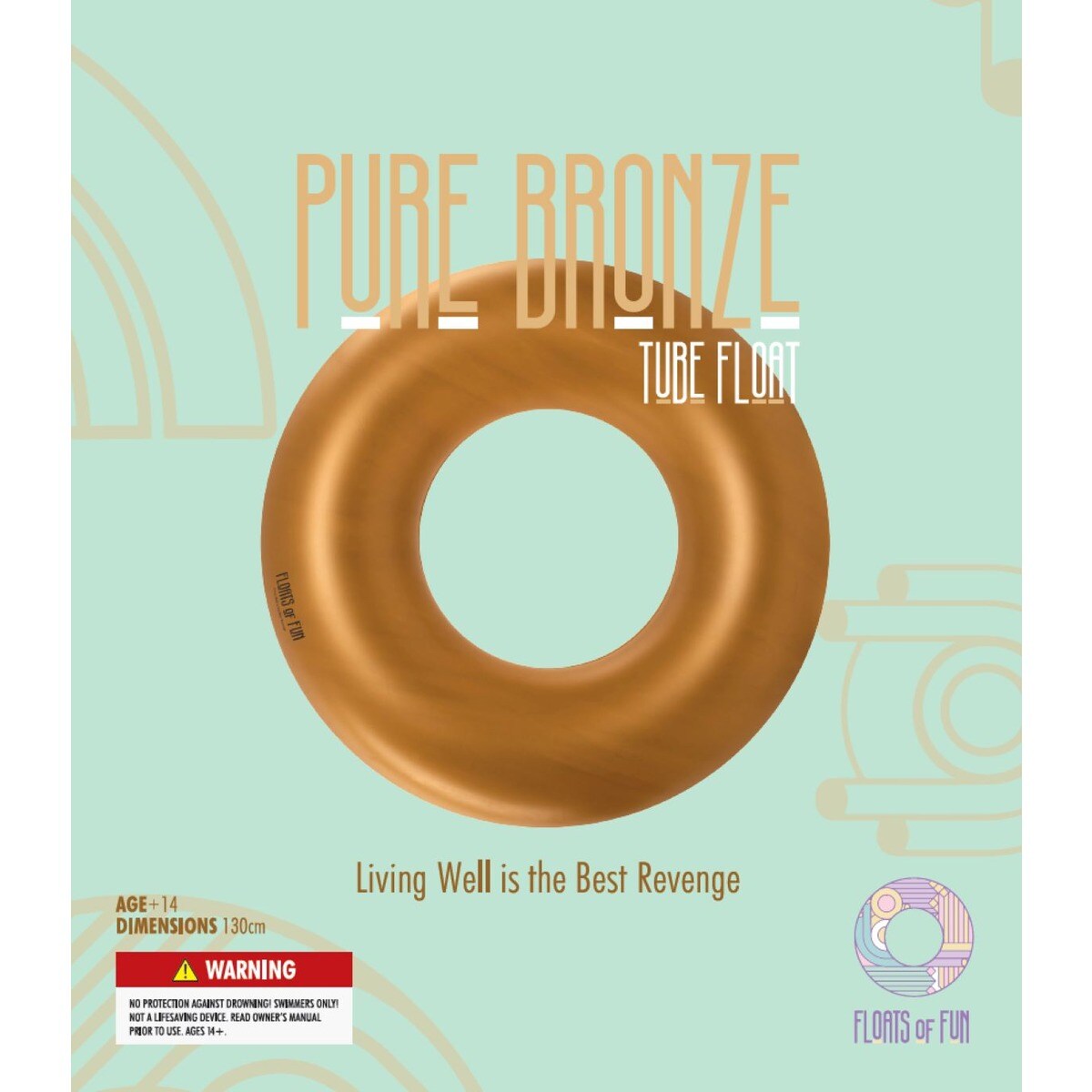 Pure Bronze Tube Float FL10 4