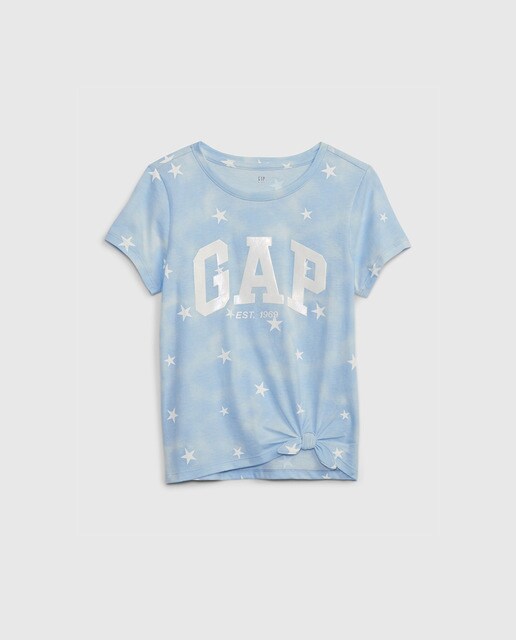 Camiseta con nudo de niña con logo GAP · GAP · El Corte Inglés