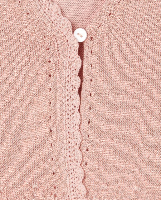 Chaqueta de niña ceremeonia en lurex rosa · Coconut El Corte Inglés · El  Corte Inglés