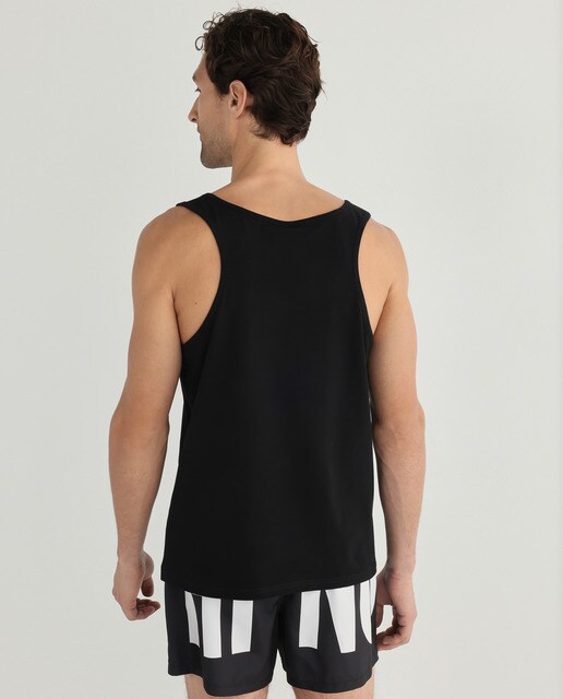 Camiseta de tirantes de hombre negra · Moschino · El Corte Inglés