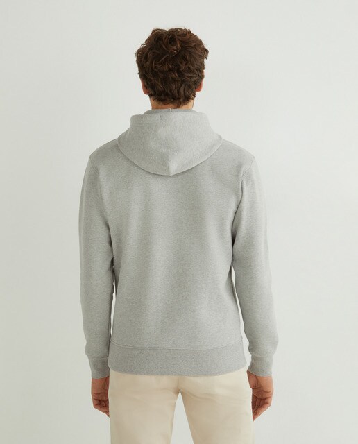 Sudadera de hombre con capucha gris · Gant · El Corte Inglés