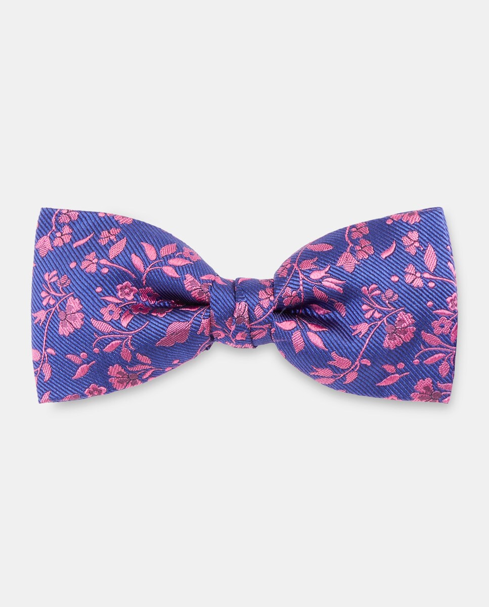 Pajarita de hombre con flores en sarga de seda · Florentino · El Corte  Inglés