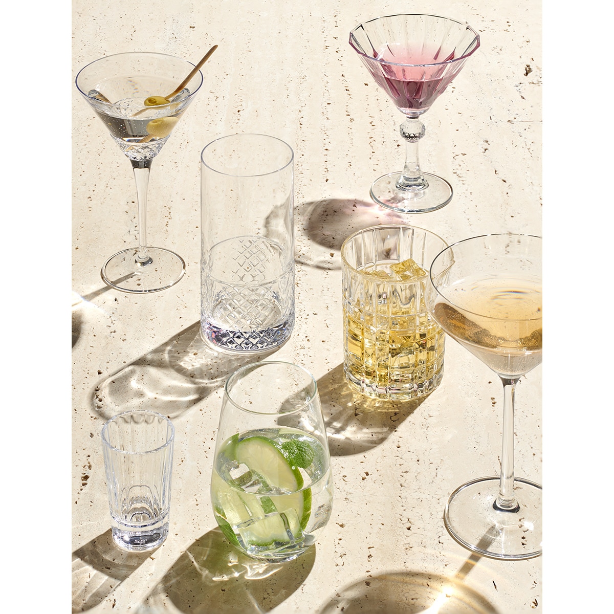 Copo de Martini Fizz Transparente-3