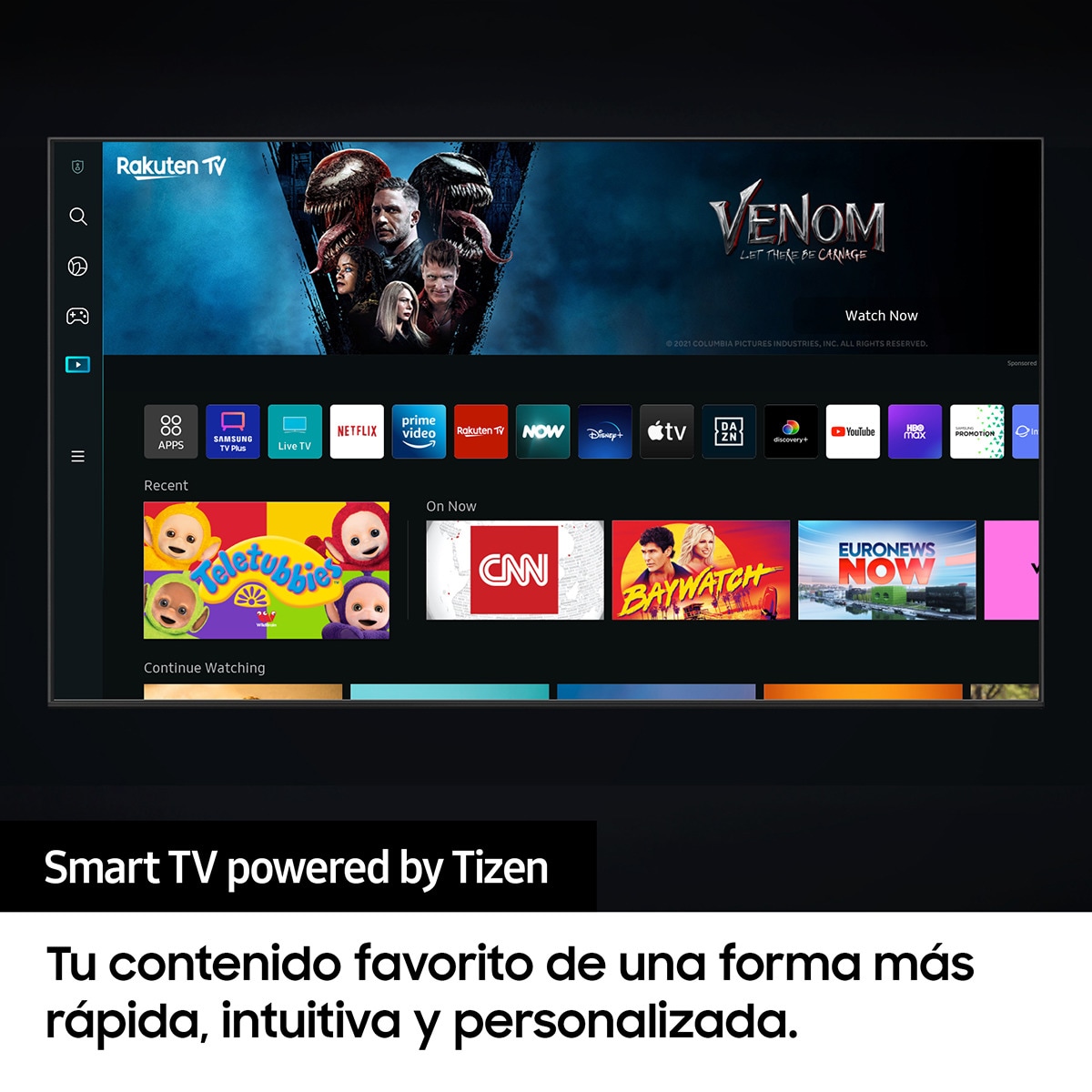 TV LED 189 cm (75") Samsung UE75BU8000 4K Procesador Crystal UHD Smart TV Negro-7