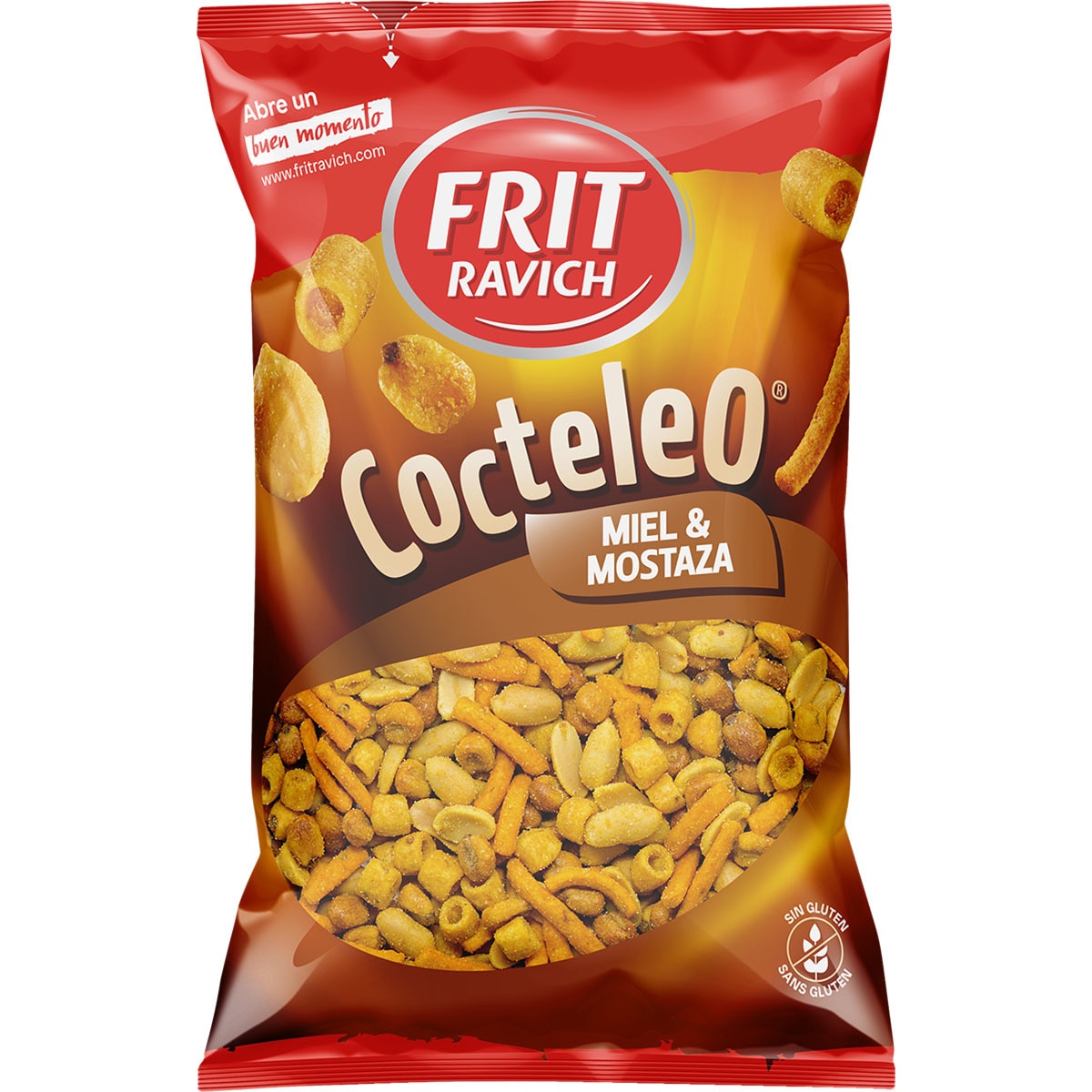 cocteleo sabor miel y mostaza bolsa 170 g
