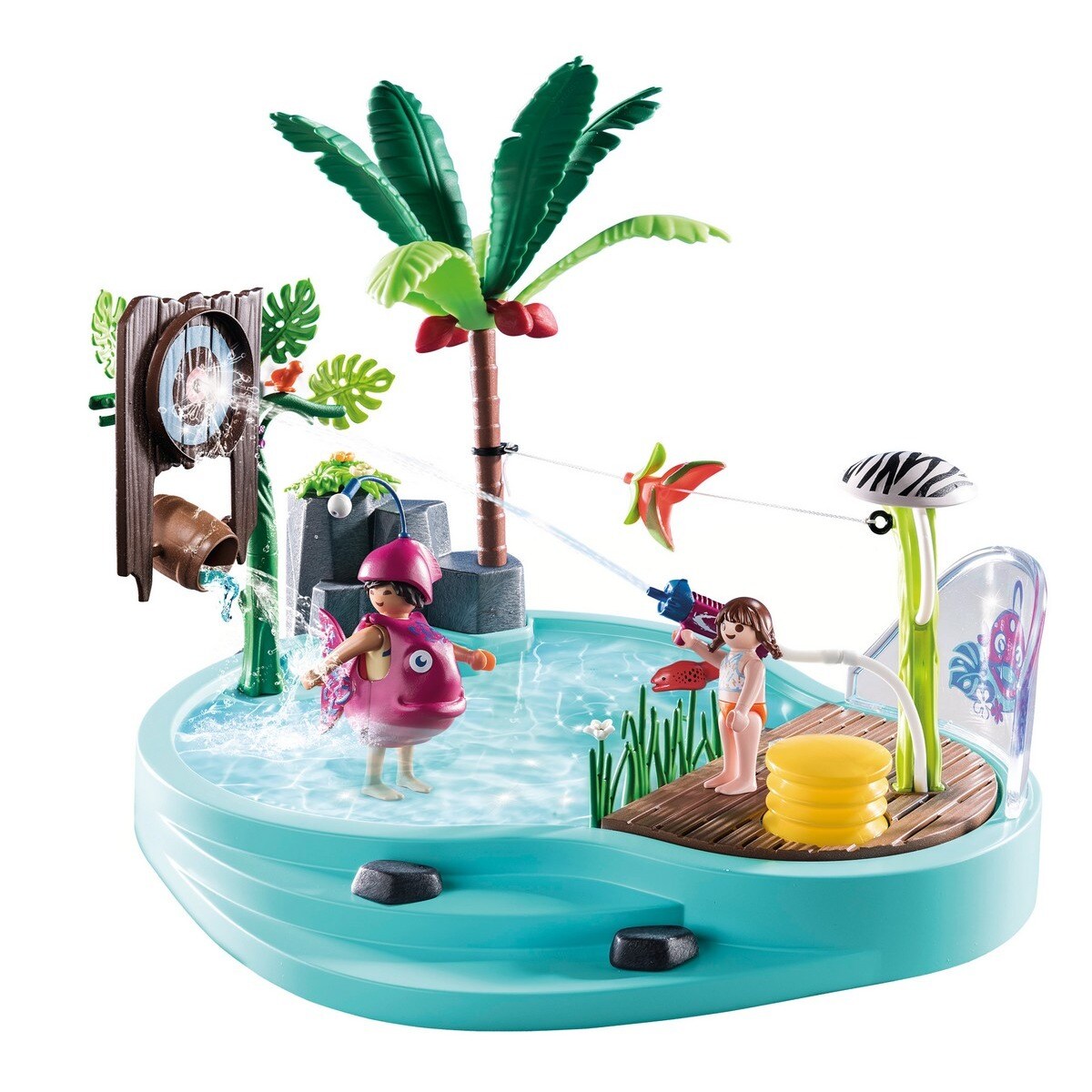 Piscina Divertida Com Pulverizador De Água 3